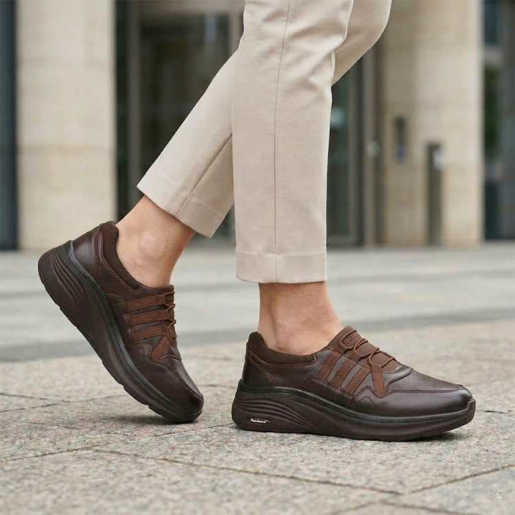 ESTA-H Kadın Deri Ayakkabı Taba - Forelli (1)