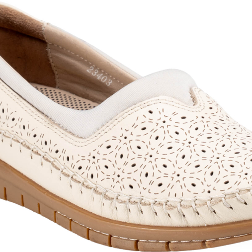 EVINA-G Kadın Ayakkabı Bej - 5