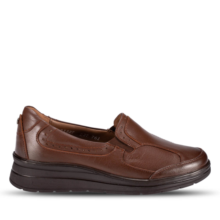 FAYE-H Kadın Deri Hallux Ayakkabı Taba Napa - Forelli