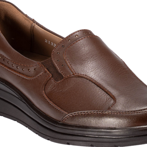 FAYE-H Kadın Deri Hallux Ayakkabı Taba Napa - 5