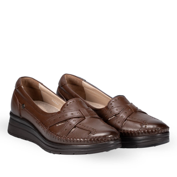 FELICE-H Kadın Deri Ayakkabı Taba - Forelli (1)