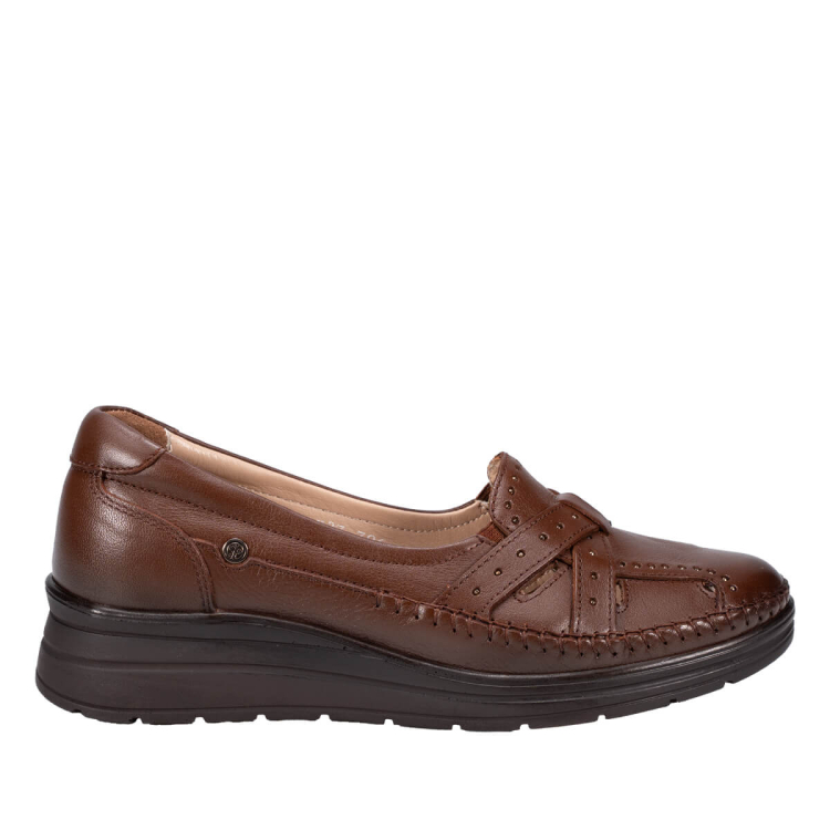 FELICE-H Kadın Deri Ayakkabı Taba - Forelli