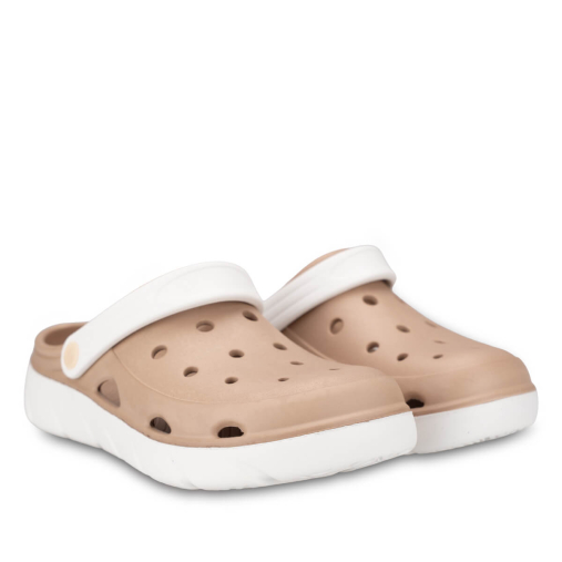 FLY-G Unisex Eva Terlik Kum-Beyaz - Forelli (1)