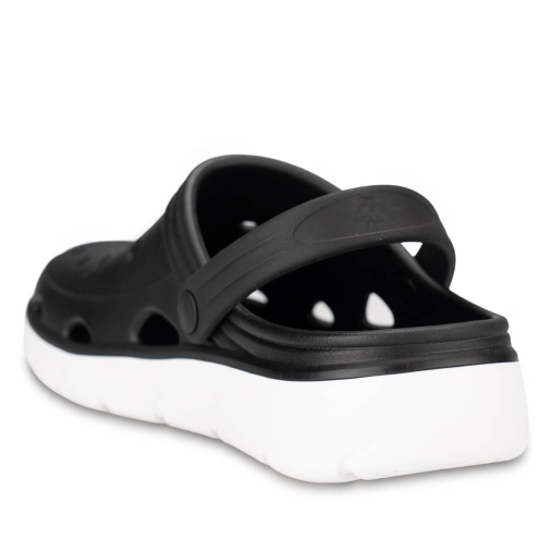 FLY-G Unisex Eva Terlik Siyah-Beyaz - 4