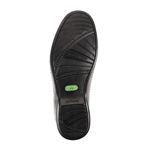 MANYAS-H Erkek Deri Ayakkabı Siyah - 7