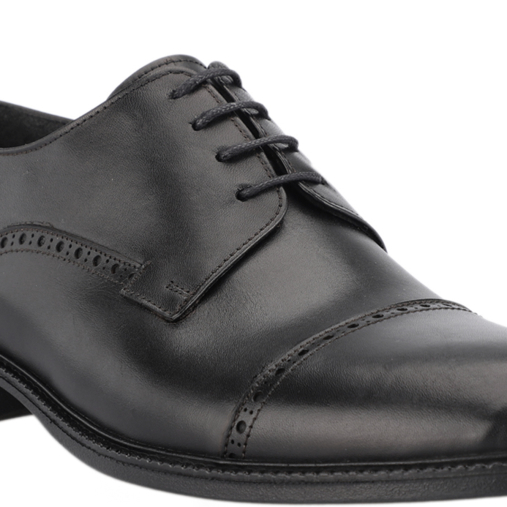 VEGA-G Erkek Deri Ayakkabı Siyah - 4