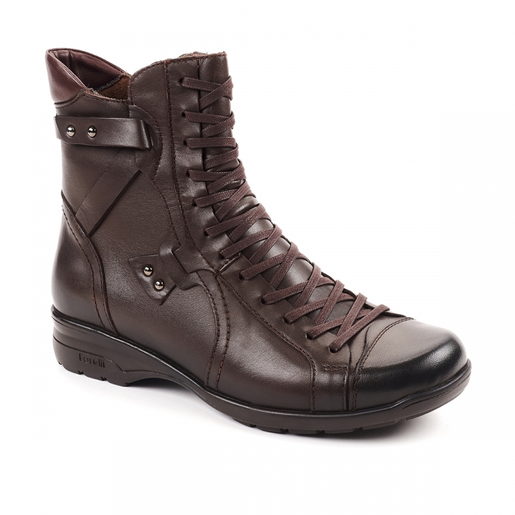 RETRO-G Kadın Deri Bot Kahve - Forelli