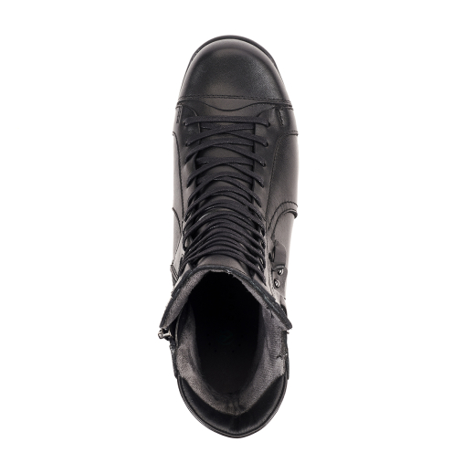 RETRO-G Kadın Deri Bot Siyah - 6