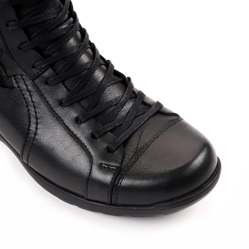 RETRO-G Kadın Deri Bot Siyah - 5