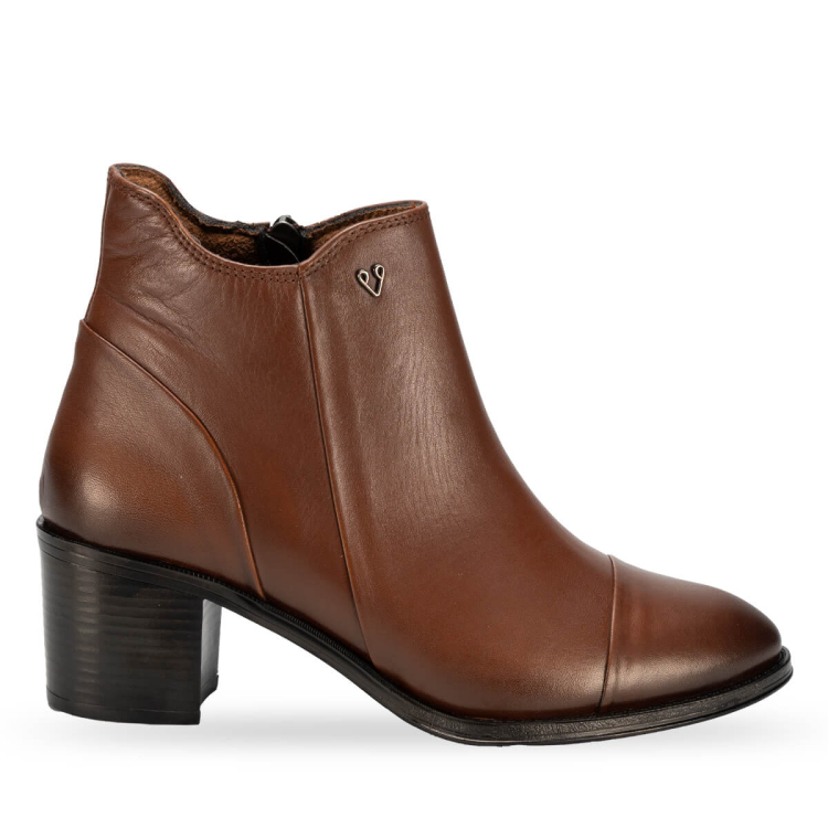 ZERO-G Kadın Deri Bot Taba - Forelli