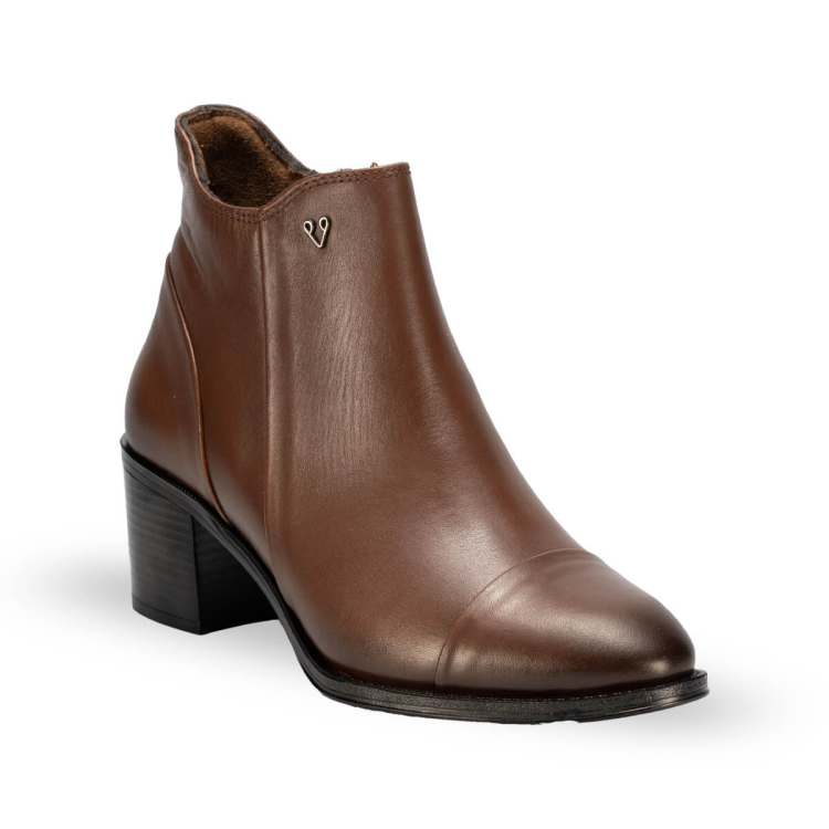 ZERO-G Kadın Deri Bot Taba - Forelli (1)