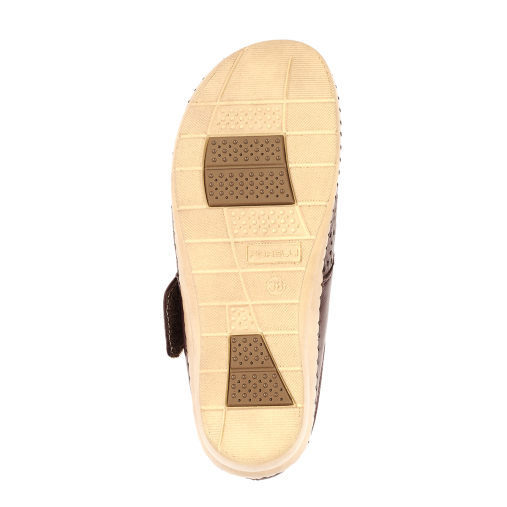 BIANCA-H Kadın Deri Terlik Kahve - 3