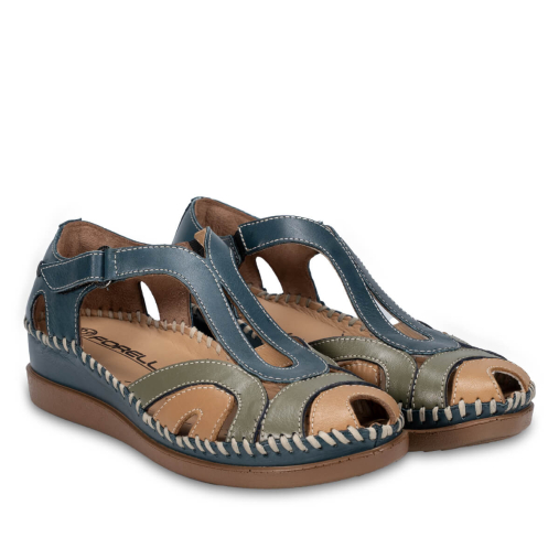 SALLY-G Kadın Deri Sandalet Mavijean - 4