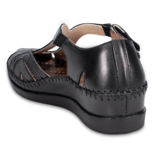 SALLY-G Kadın Deri Sandalet Siyah - 4