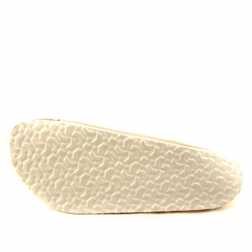 LOTUS-H Kadın Deri Terlik Altın - 3