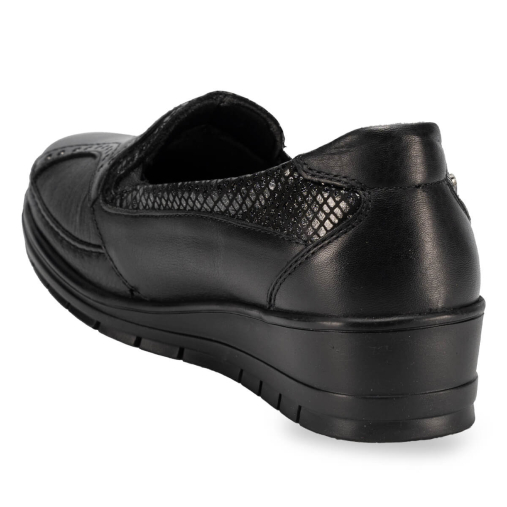 MIMOZA-H Kadın Deri Hallux Ayakkabı Siyah - 3