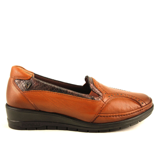 MIMOZA-H Kadın Deri Hallux Ayakkabı Taba 