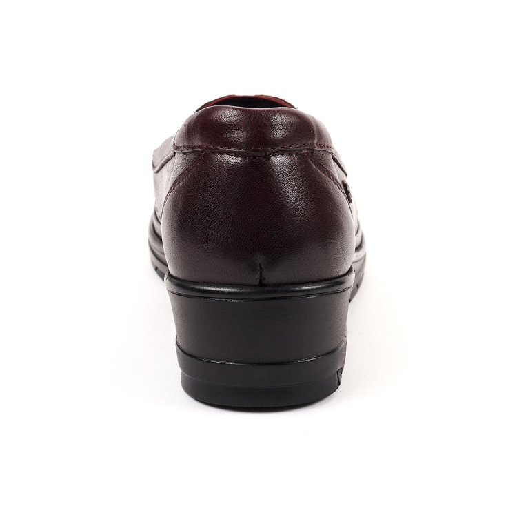 NINA-H Kadın Deri Hallux Ayakkabı Bordo - Forelli (1)