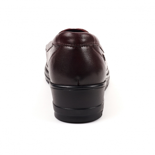 NINA-H Kadın Deri Hallux Ayakkabı Bordo - 3