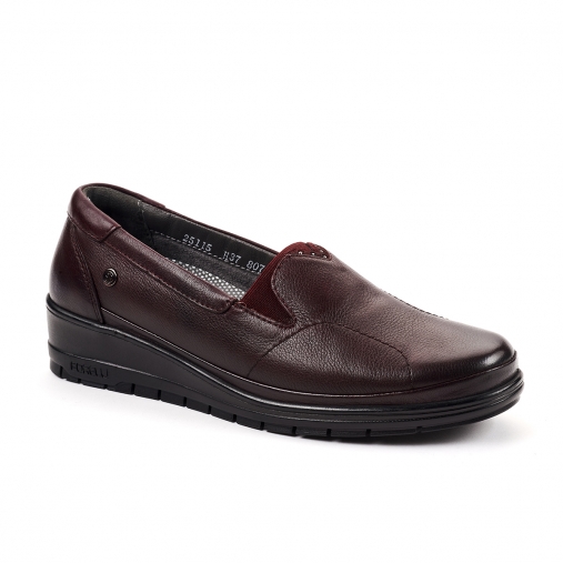 NINA-H ZENNE AYAKKABI (25115) BORDO 