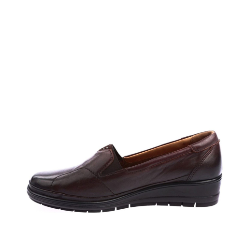 NINA-H Kadın Deri Hallux Ayakkabı Kahve - 3