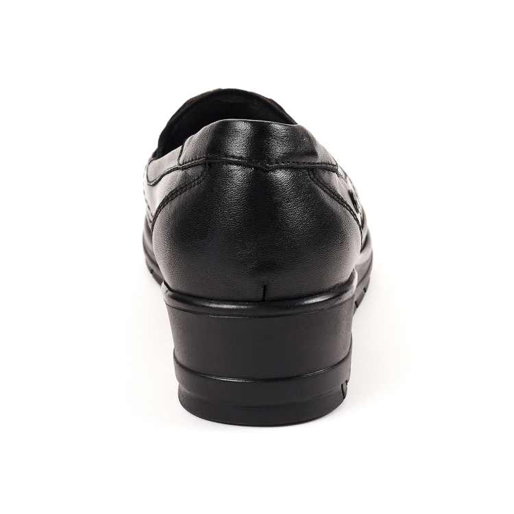 NINA-H Kadın Deri Hallux Ayakkabı Siyah - Forelli (1)