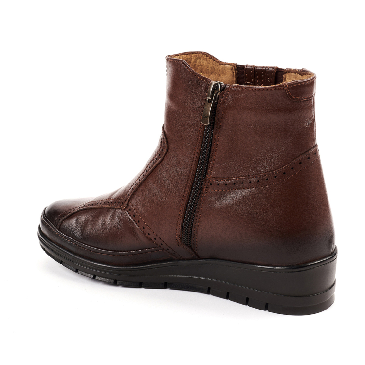 MOLY-H Kadın Deri Hallux Bot Taba - Forelli (1)