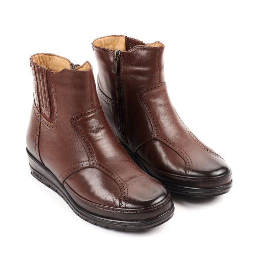 MOLY-H Kadın Deri Hallux Bot Taba - 4