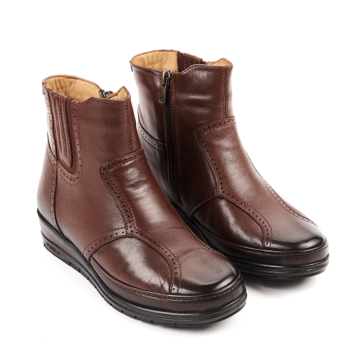 MOLY-H Kadın Deri Hallux Bot Taba - 4