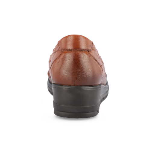 MORIZA-H Kadın Deri Hallux Ayakkabı Taba - 3