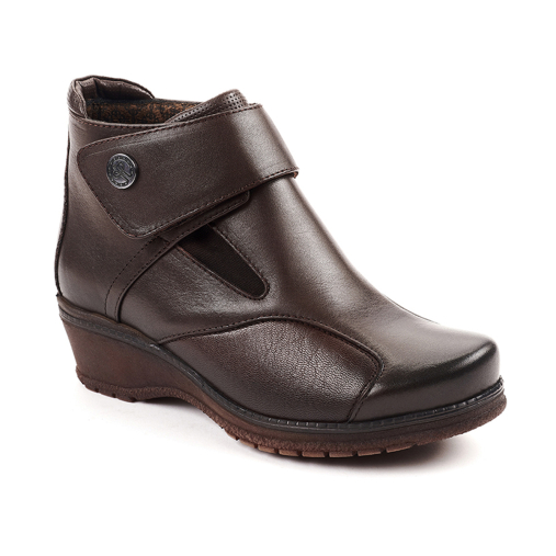 VIONIC-K Kadın Deri Hallux Bot Ayakkabı Kahve 