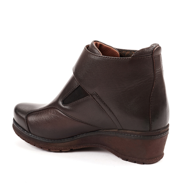 VIONIC-K Kadın Deri Hallux Bot Ayakkabı Kahve - Forelli (1)