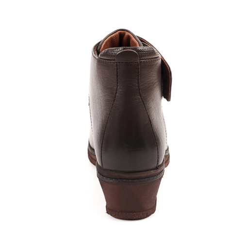 VIONIC-K Kadın Deri Hallux Bot Ayakkabı Kahve - 3