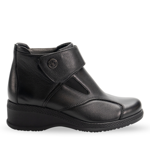 VIONIC-K Kadın Deri Hallux Bot Siyah - 1
