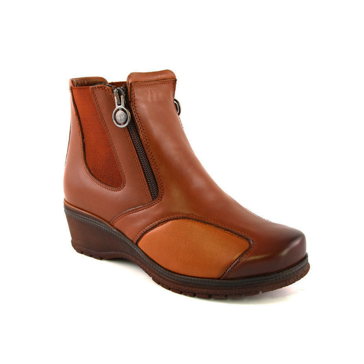 DUDE-K Kadın Deri Hallux Bot Taba - Forelli