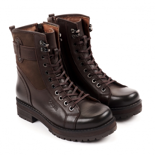 25951-G Kadın Bot Kahve - 2