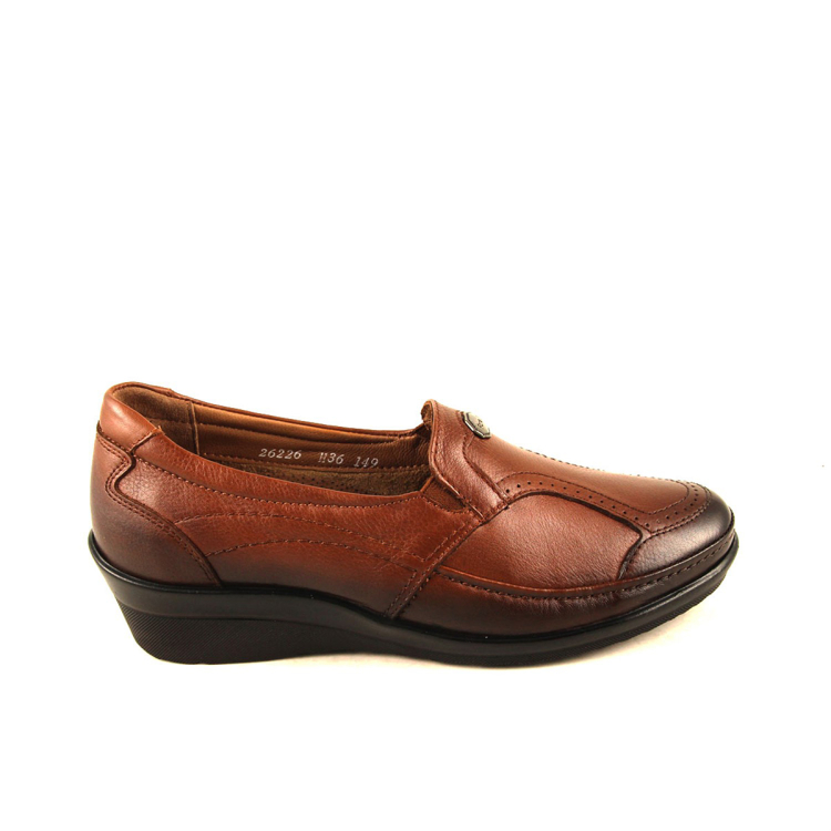 ANDY-H Kadın Deri Hallux Ayakkabı Taba - Forelli