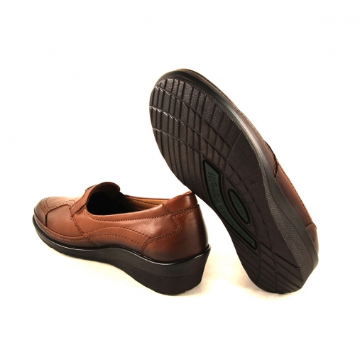 ANDY-H Kadın Deri Hallux Ayakkabı Taba - 3