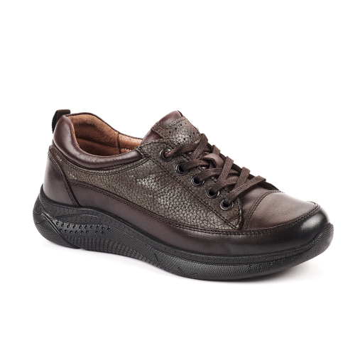 OLGA-G Kadın Deri Ayakkabı Kahve - 1