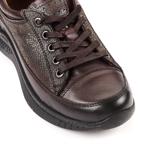 OLGA-G Kadın Deri Ayakkabı Kahve - 5