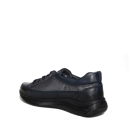 OLGA-G Kadın Deri Ayakkabı Lacivert - 3