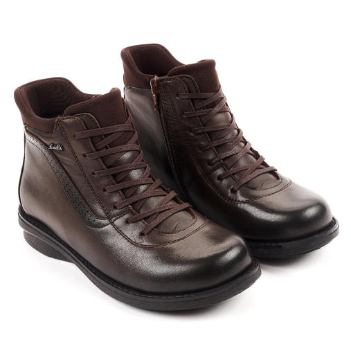 ROMY-H Kadın Bot Kahve - 4