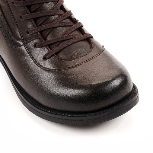 ROMY-H Kadın Bot Kahve - 5