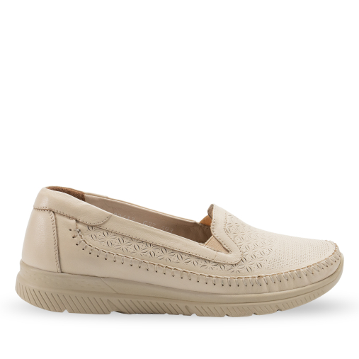 ETERNA-G Kadın Deri Ayakkabı Bej 