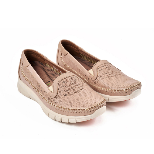 ETERNA-G Kadın Deri Ayakkabı Bej - 2