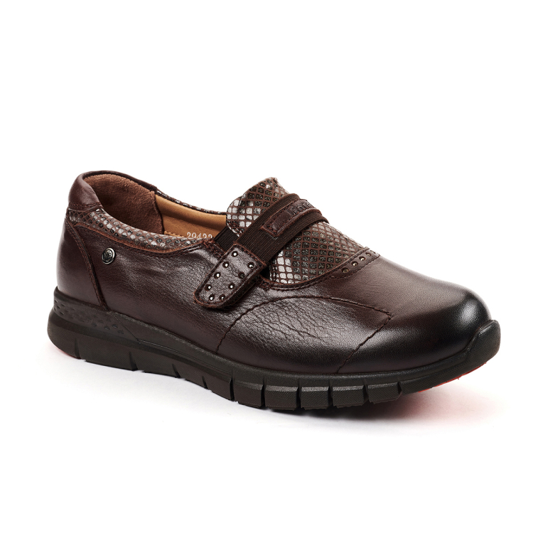 TULIP-G Deri Kadın Ayakkabı Kahve - Forelli