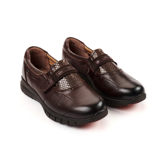 TULIP-G Deri Kadın Ayakkabı Kahve - 4