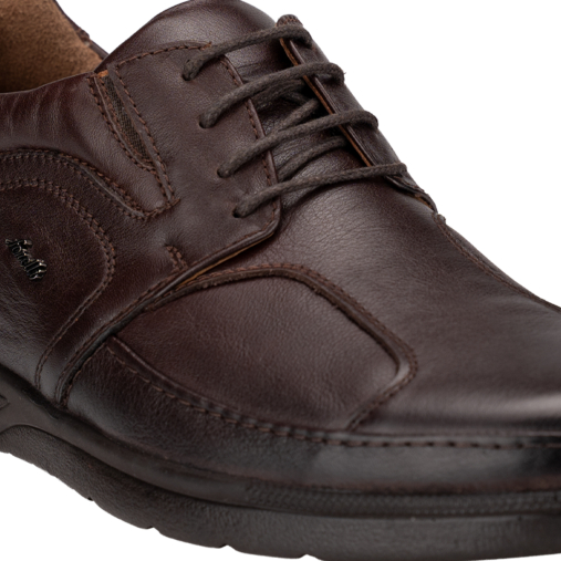 BROKS-H Erkek Deri Hallux Ayakkabı Kahve - 5