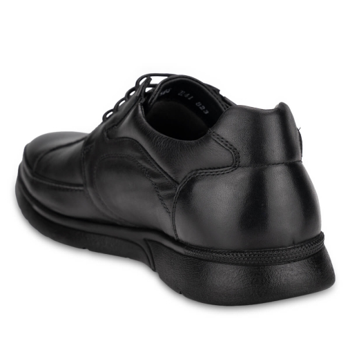 BROKS-H Erkek Deri Hallux Ayakkabı Siyah - 4