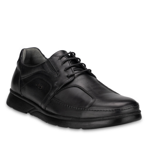 BROKS-H Erkek Deri Hallux Ayakkabı Siyah - 3